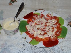 Салат Блондинка с ветчиной