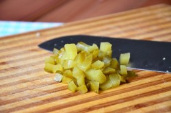 Салат болгарский перец ветчина