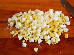 Салат Боярский с курицей и грибами