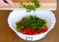 название картинки Салат с оливками и брынзой