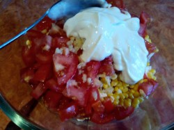 Салат Дипломат с крабовыми палочками на Новый год