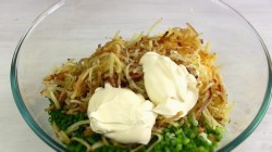 название картинки Салат Диёр с жареной картошкой и яйцом