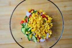 Салат Эдельвейс курица болгарский перец помидоры