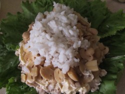название картинки Салат Ёжик с корейской морковкой