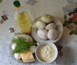 название картинки Салат Фантазия с курицей