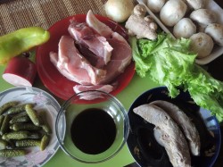 название картинки Салат Фаворит с языком