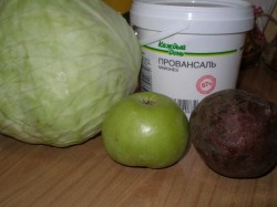 Салат Розовый фламинго