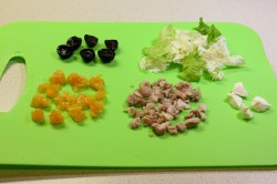 Салат с китайской капустой и курицей - шаг 2