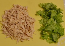 название картинки Салат с гранатами и орехами грецкими