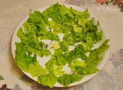 название картинки Салат с гранатами и орехами грецкими