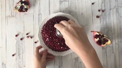 Салат Гранатовый браслет с говядиной