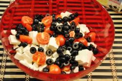 Классический Греческий салат с курицей