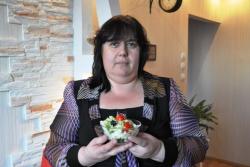 Классический Греческий салат с курицей