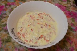 название картинки Салат Гренадер из свеклы с черносливом и говядины