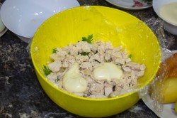 название картинки Салат Грибная поляна с курицей