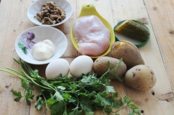 Салат Грибная поляна с опятами