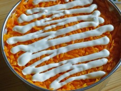 Салат Грибная поляна с шампиньонами