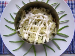 название картинки Салат грибы под шубой