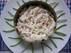 название картинки Салат грибы под шубой