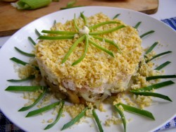 название картинки Салат грибы под шубой