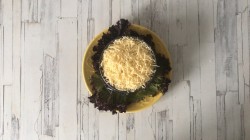 Салат из ананасов курицы кукурузы