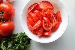 название картинки Салат из баклажанов и болгарского перца