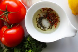 название картинки Салат из баклажанов и болгарского перца