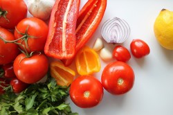 название картинки Салат из баклажанов и болгарского перца