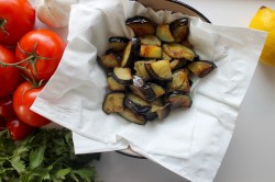 название картинки Салат из баклажанов и болгарского перца