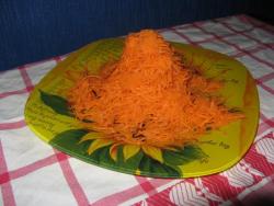 Салат из черной редьки с морковью, яйцами и луком