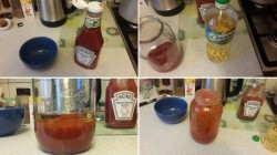 Салат из говядины и солёных огурцов