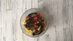 Салат из жареных баклажанов