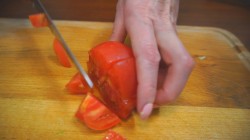 Салат из кабачков с томатами и перцем на зиму