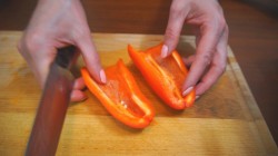 Салат из кабачков с томатами и перцем на зиму