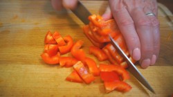 Салат из кабачков с томатами и перцем на зиму