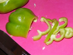 Салат из копченой горбуши с тыквой