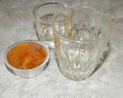 Салат из копченой горбуши с тыквой