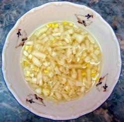 Салат из куриного филе, сыра и яиц