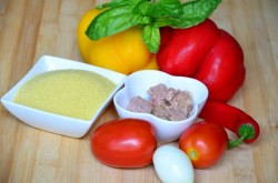 Салат из кускуса и тунца