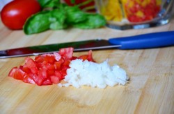 Салат из кускуса и тунца