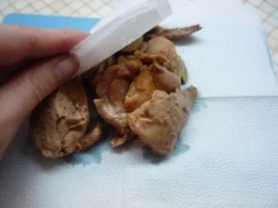 название картинки Салат из печени минтая