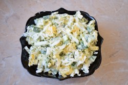 Салат из пекинской капусты с апельсинами