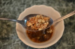 Салат из помидор с соевым соусом