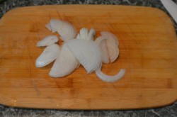 Салат из помидор с соевым соусом