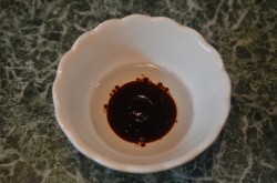 Салат из помидор с соевым соусом