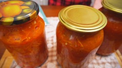 название картинки Салат из помидоров на зиму