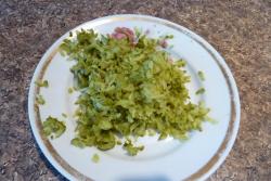 Салат из редьки с мясом