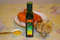 Салат из сырой моркови с грецкими орехами