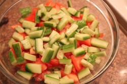 название картинки Салат из спаржи и курицы
