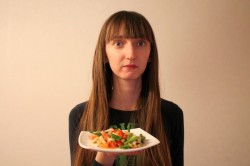 название картинки Салат из спаржи и курицы